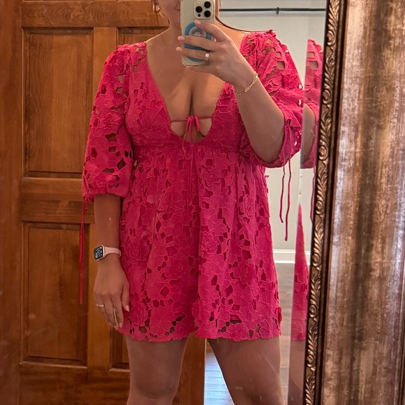 Storia Dresses & Skirts - ISO Astoria hot pink dress in size L or XL